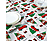 FAMILY CHRISTMAS Karácsonyi asztalterítő - flannel 70 GSM - 132 x 178 cm