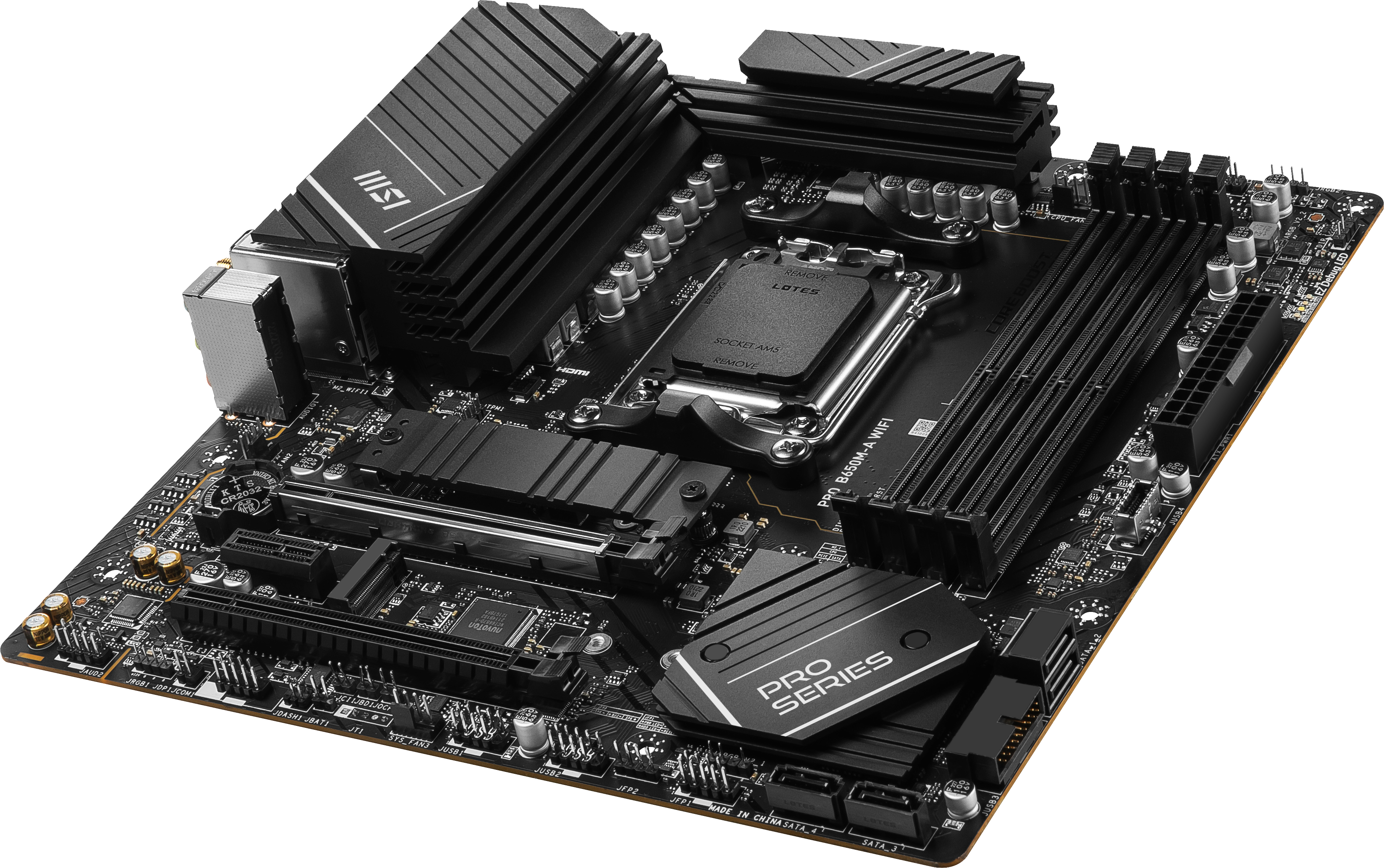 MSI PRO B650M-A WIFI Mainboard Schwarz