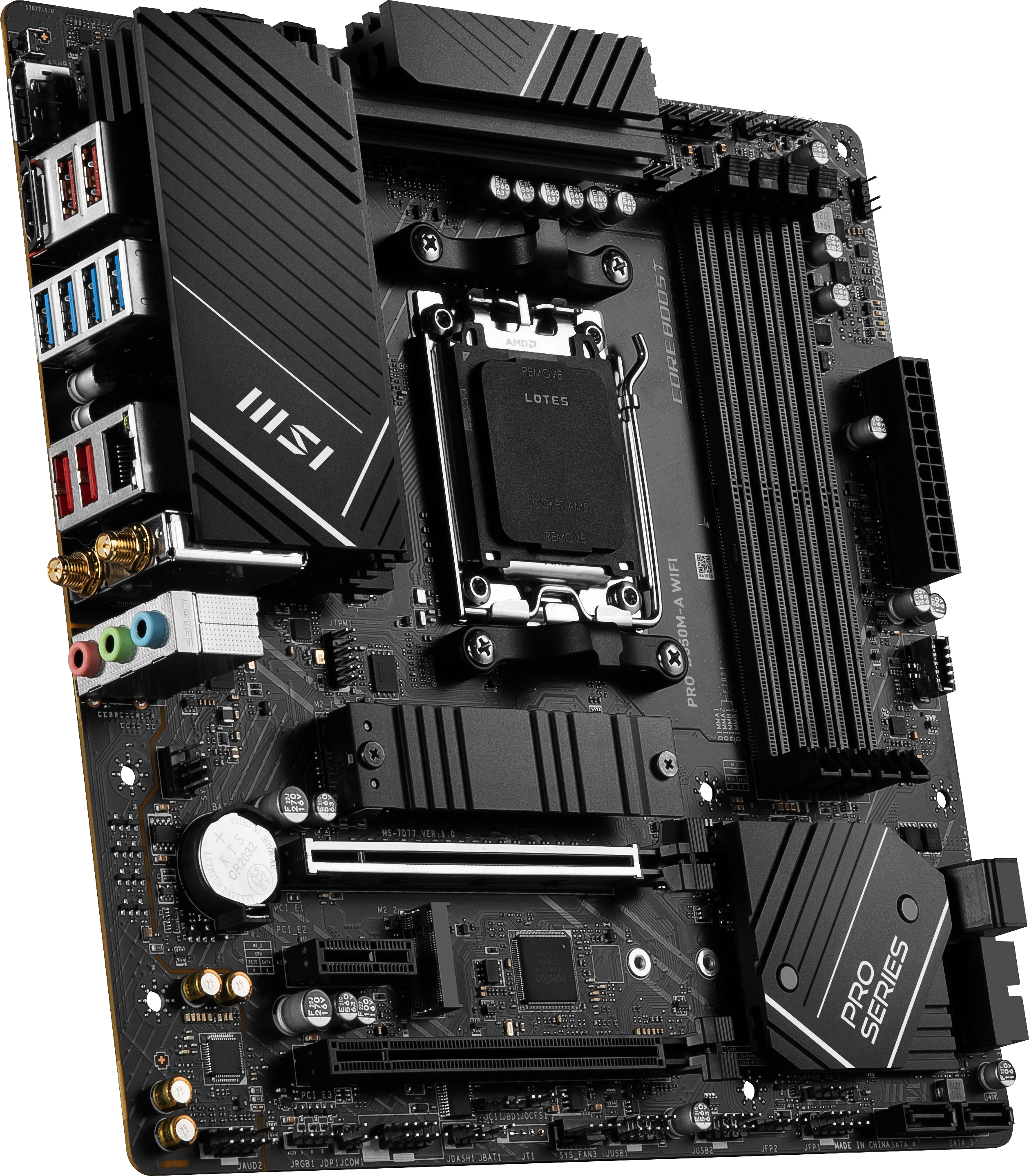 MSI PRO B650M-A WIFI Mainboard Schwarz