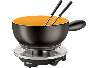 KOENIG B02179 - Käsefondue-Set (Goldgelb/Anthrazit)