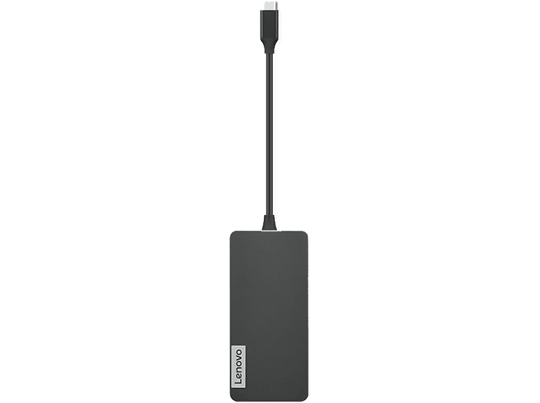Hub - Lenovo USB C 7-in-1 ROW, 3.2, HDMI, Gris