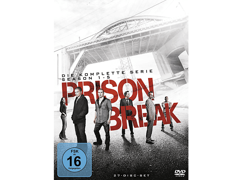 Prison Break | Komplettbox Staffel 1-5 (inkl. Film) DVD | MediaMarkt