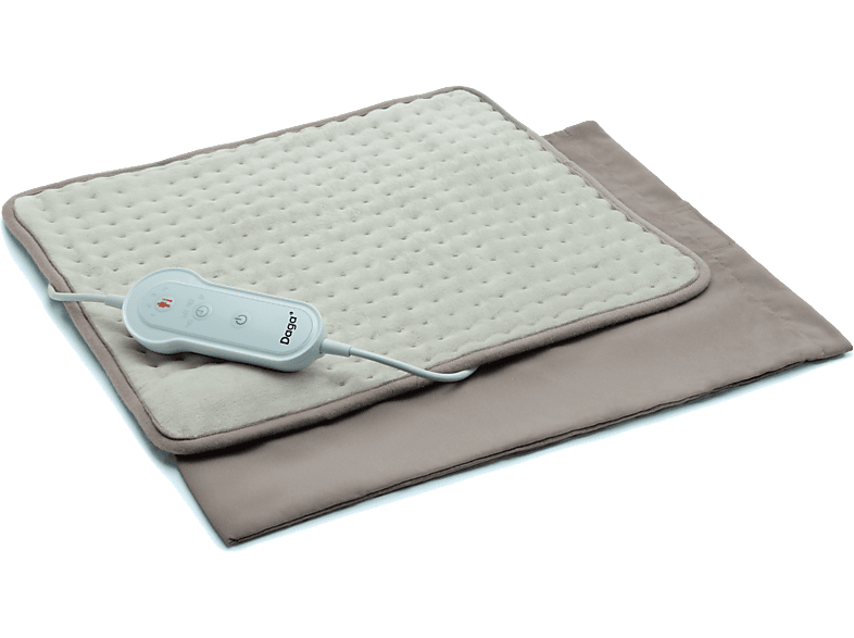 REACONDICIONADO Seminuevo Muy bueno Almohadilla eléctrica - DagaCon Confort Multi XL, 110 W, 4 Niveles temperatura, Gris claro
