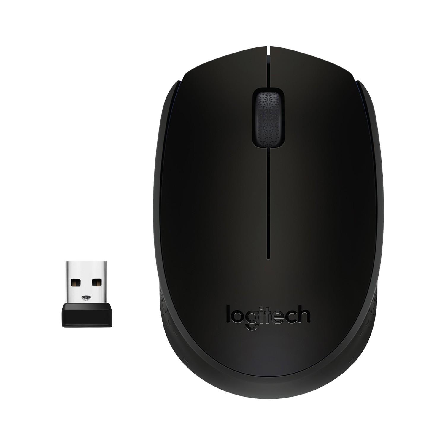M171 USB Alıcılı Kablosuz Kompakt Mouse - Siyah