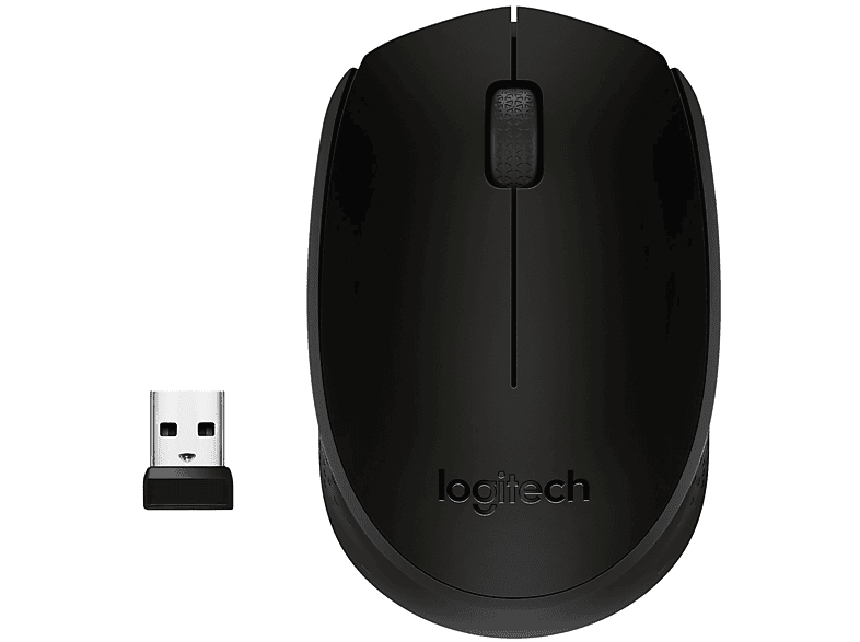 LOGITECH M171 USB Alıcılı Kablosuz Kompakt Mouse - Siyah