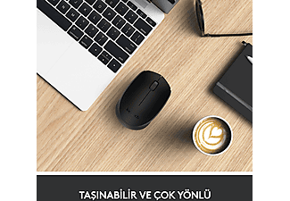 LOGITECH M171 USB Alıcılı Kablosuz Kompakt Mouse - Siyah_5