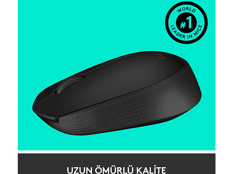 LOGITECH M171 USB Alıcılı Kablosuz Kompakt Mouse - Siyah_7