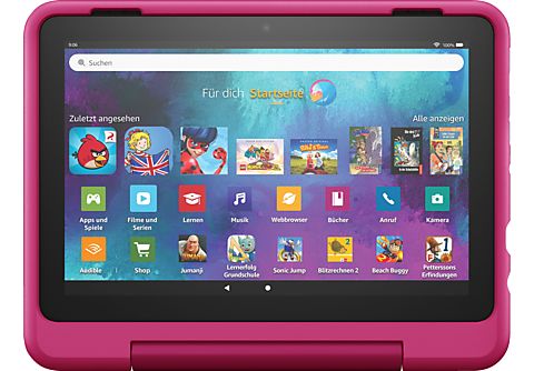 AMAZON Fire HD 8 Kids Pro (2022) 32GB, Schwarz/Regenbogen-Design