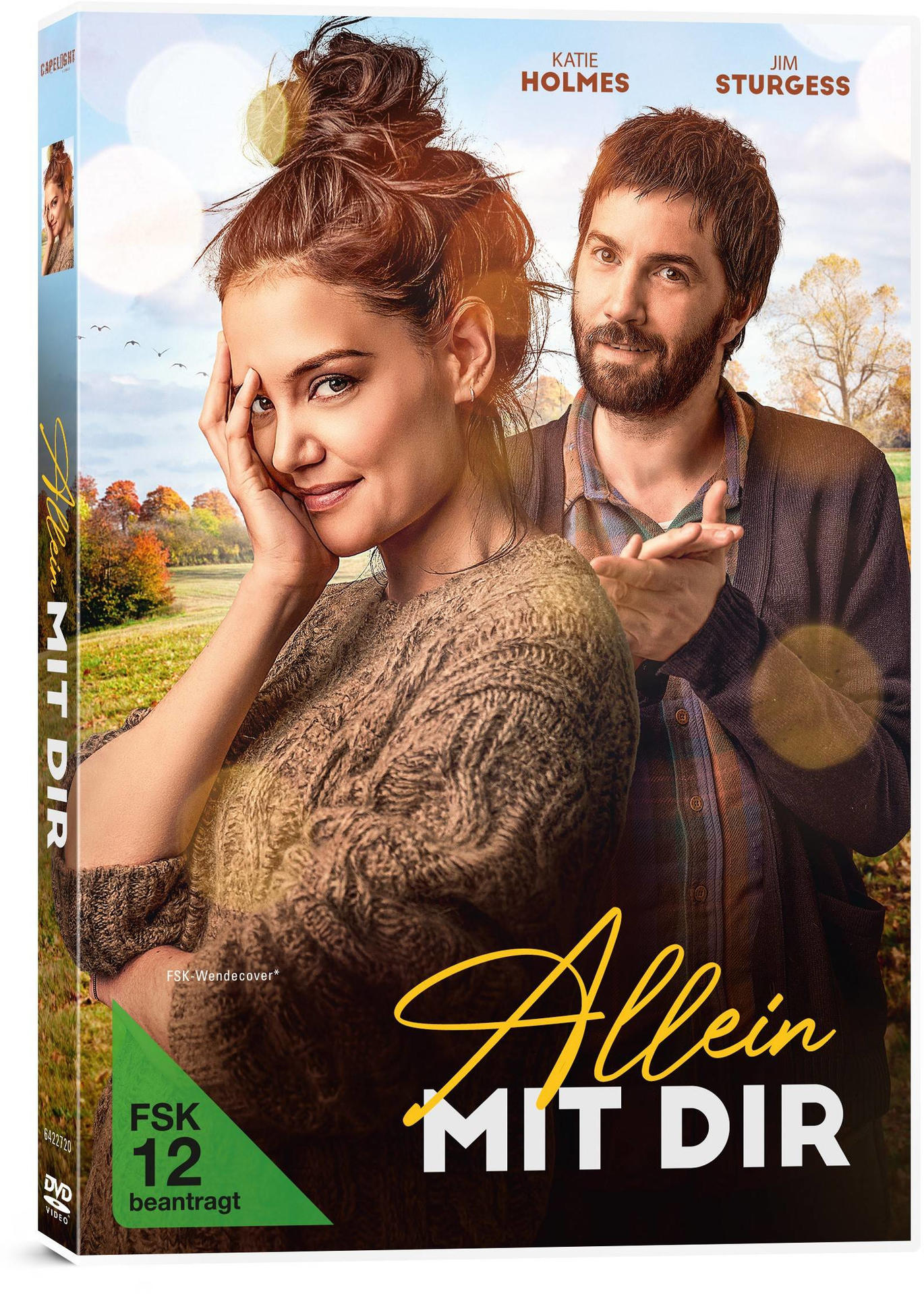 DVD-Hülle, ein Paar umarmt sich auf dem Cover, deutscher Text, weißer Hintergrund.