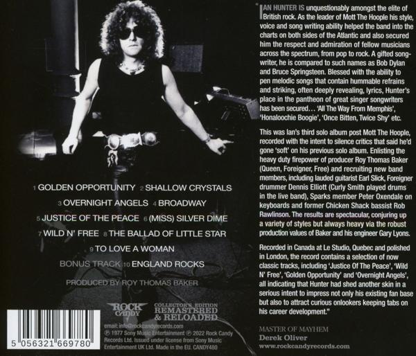 Ian Hunter - Overnight Angels (Collector's Edition)  - (CD)