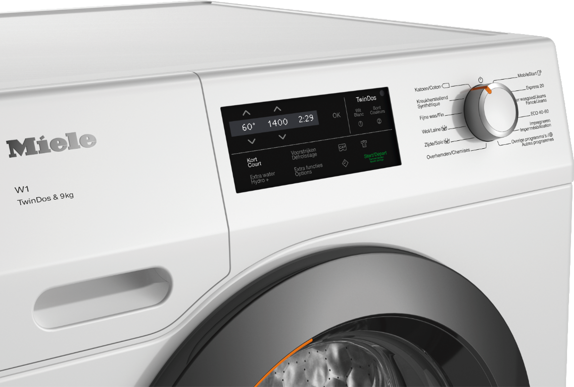 MIELE Wasmachine voorlader TwinDos A (WCG 670 WCS)