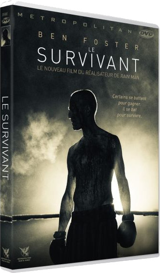 Boîtier DVD du film 'Le Survivant'. Un homme est dans un ring de boxe. Le texte est en français.