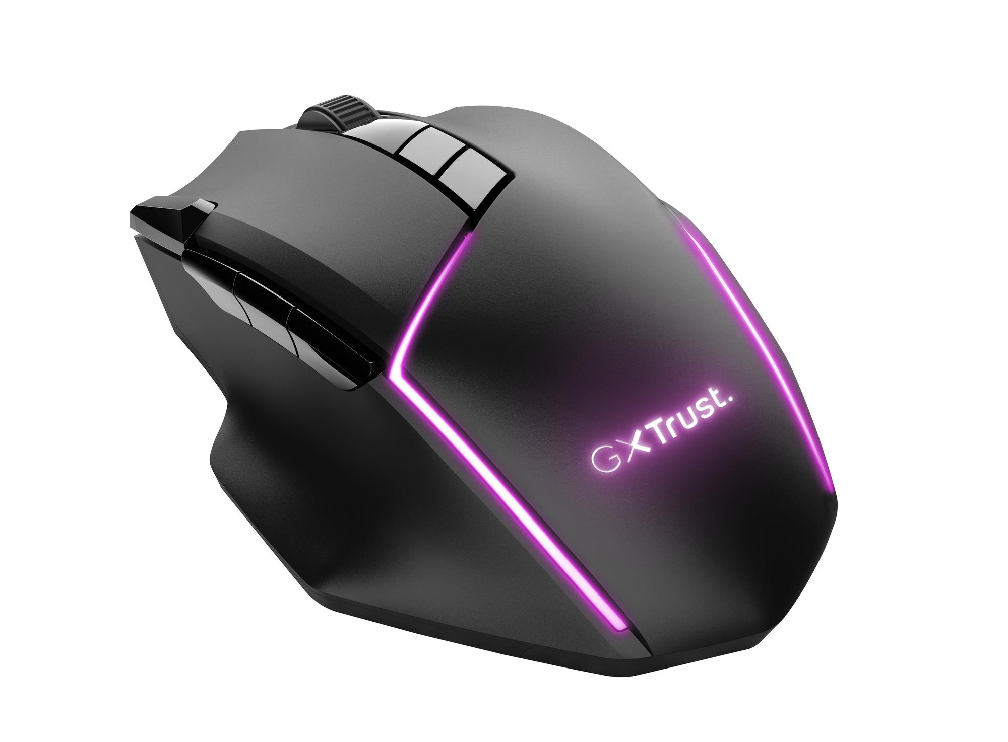 TRUST Gaming GXT 131 RANOO Gaming Maus, Schwarz