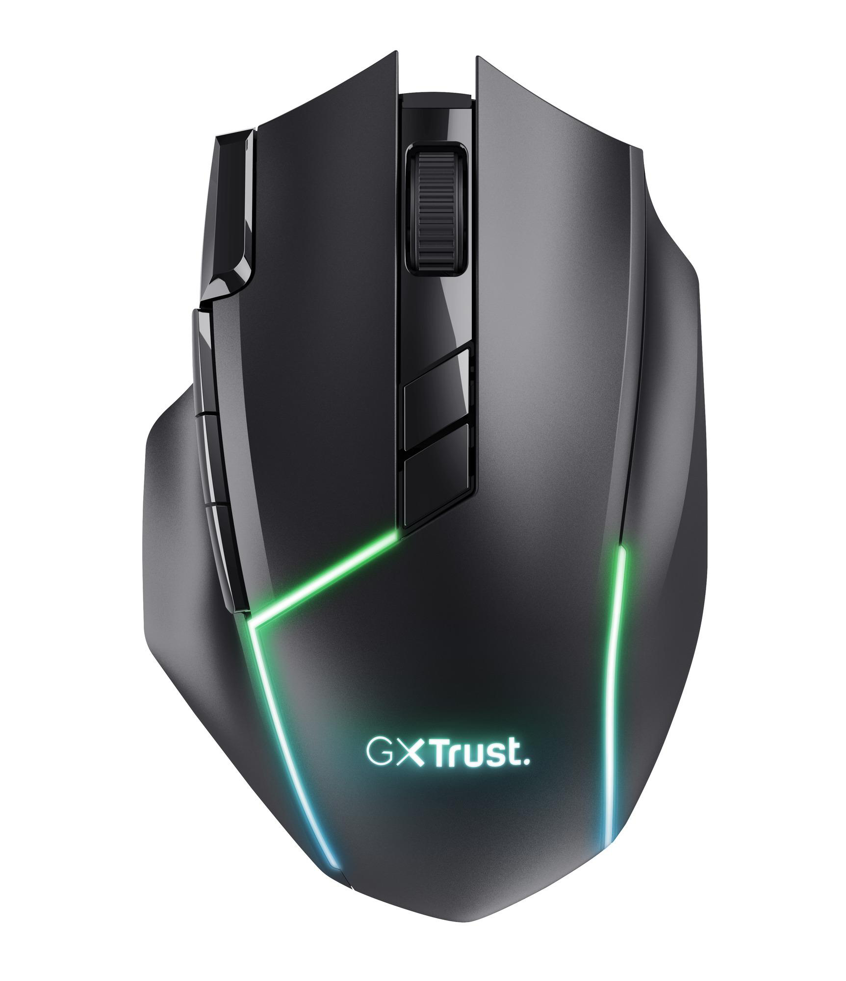 TRUST Gaming GXT 131 RANOO Gaming Maus, Schwarz