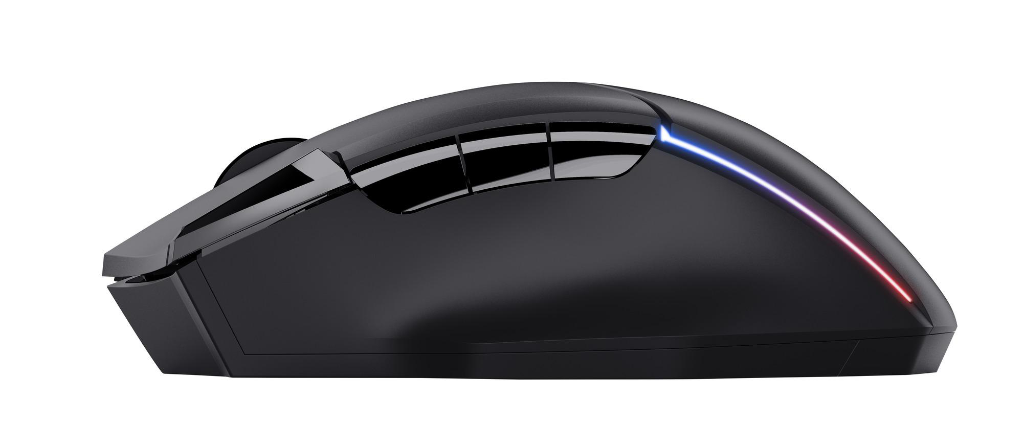 TRUST Gaming GXT 131 RANOO Gaming Maus, Schwarz