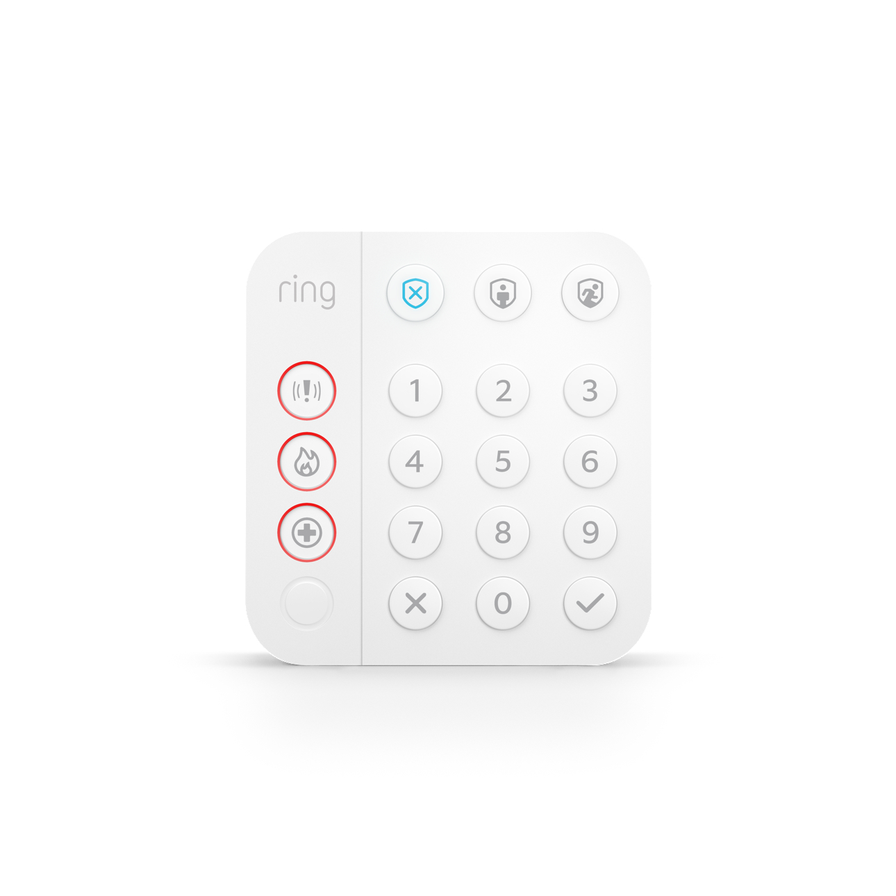 RING Alarm Security Kit, 5-teilig Weiß Cam Indoor + Gen.) (2. Überwachungssystem