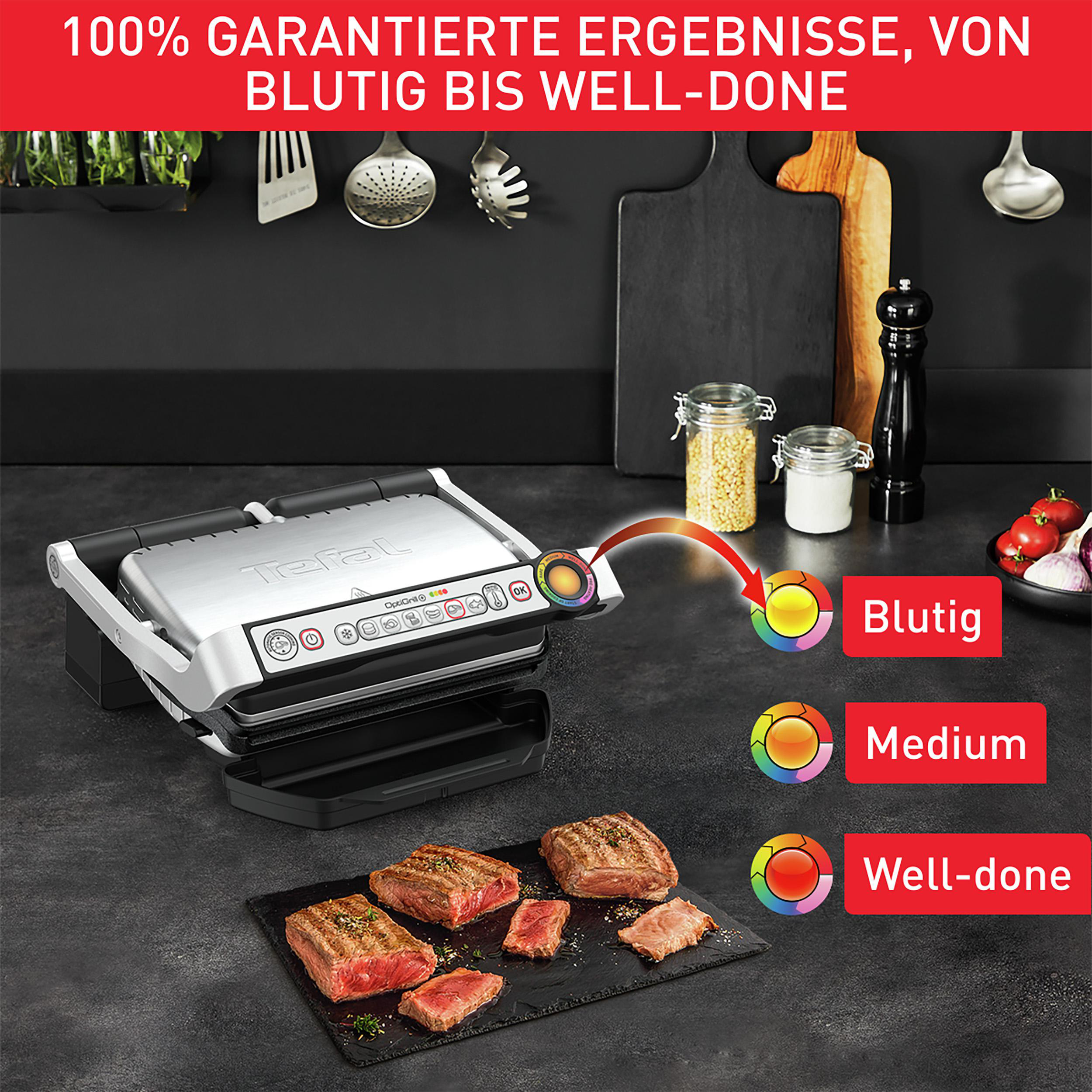 TEFAL GC714D.INTER1 OptiGrill+ Snacking & Baking Kontaktgrill