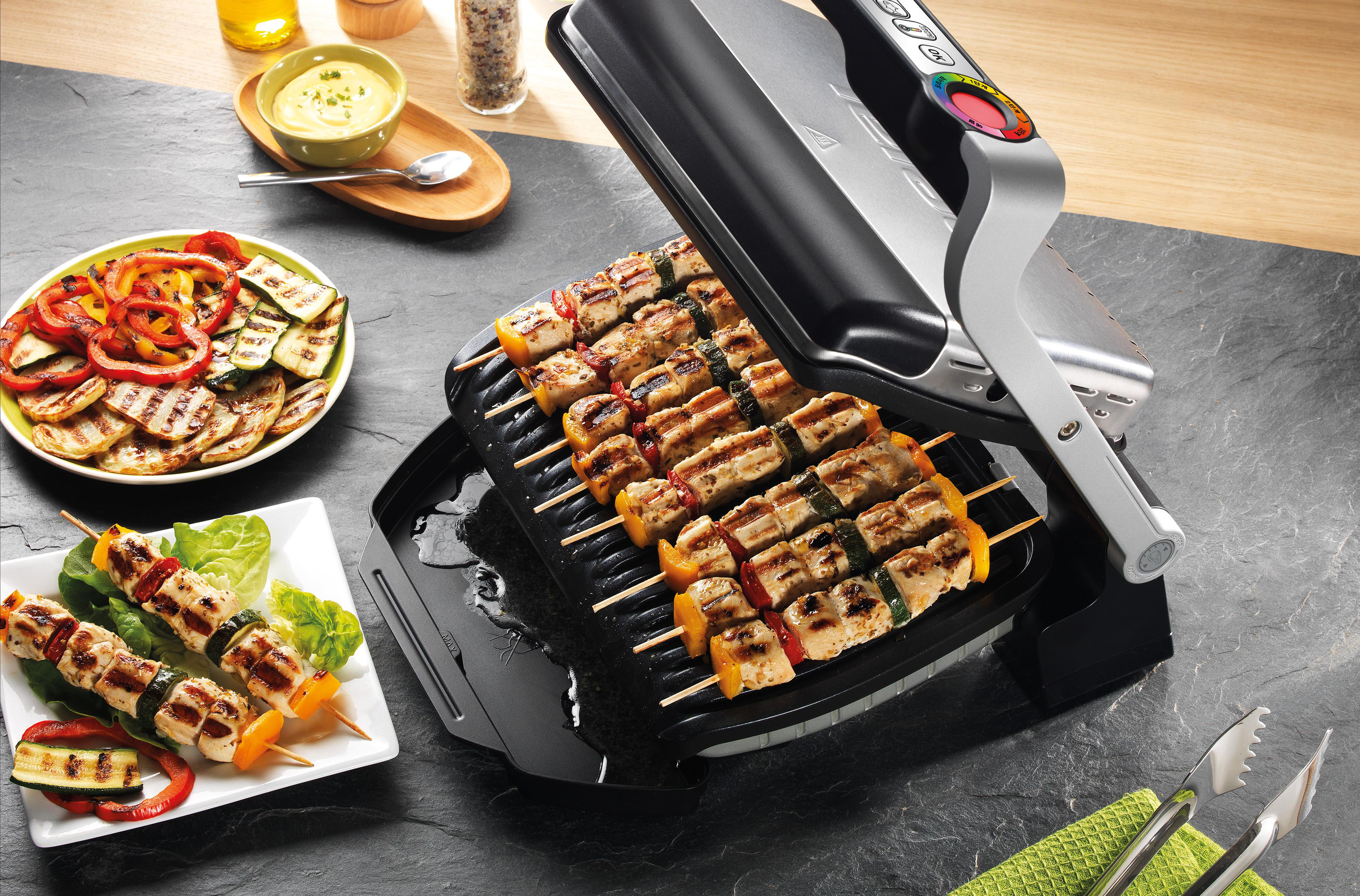 TEFAL GC714D.INTER1 OptiGrill+ Snacking & Baking Kontaktgrill