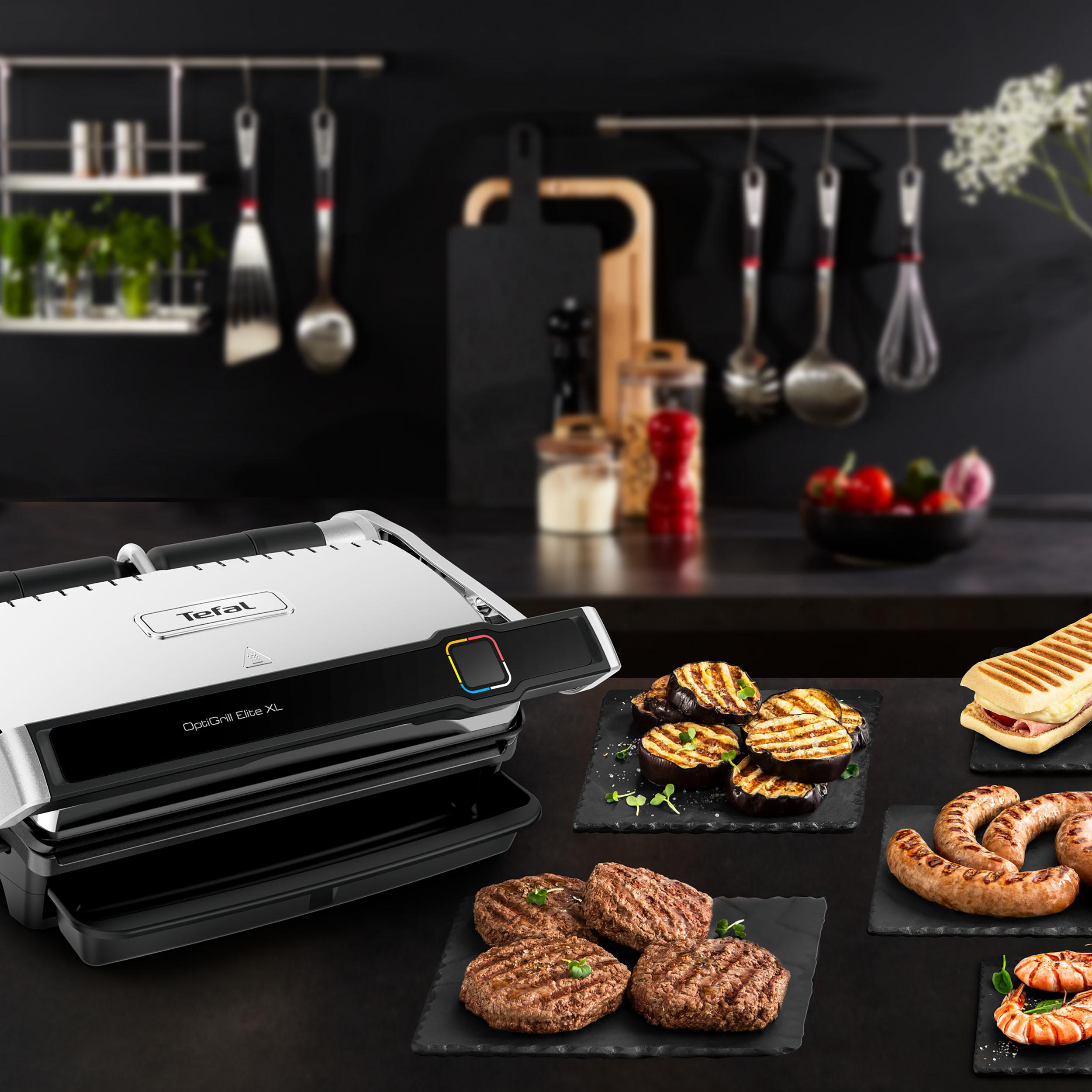 TEFAL GC760D.INTER1 OptiGrill Elite XL+ Kontaktgrill