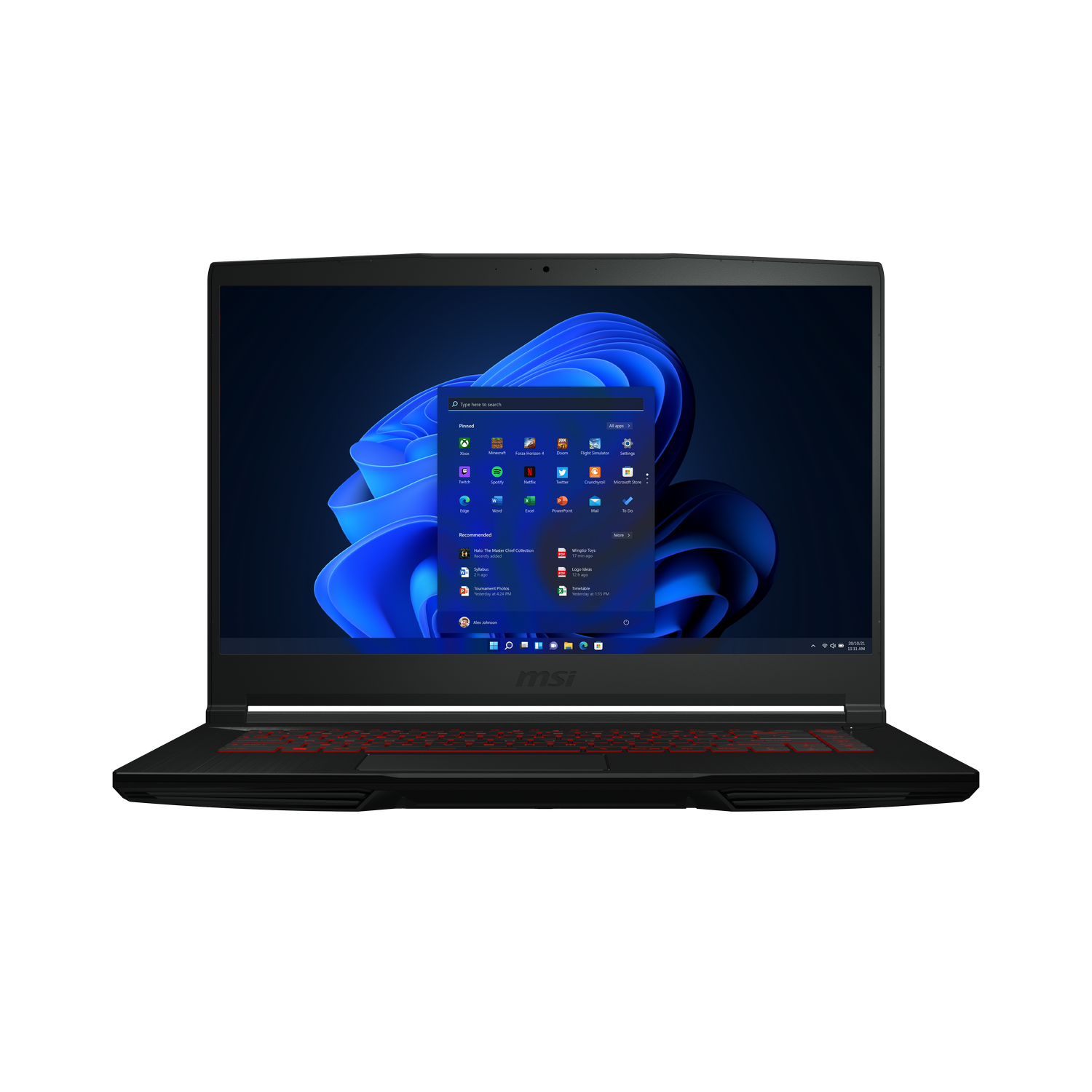 MSI GF63 THIN 11UC-1215NL - 15.6 inch - Intel Core... aanbieding