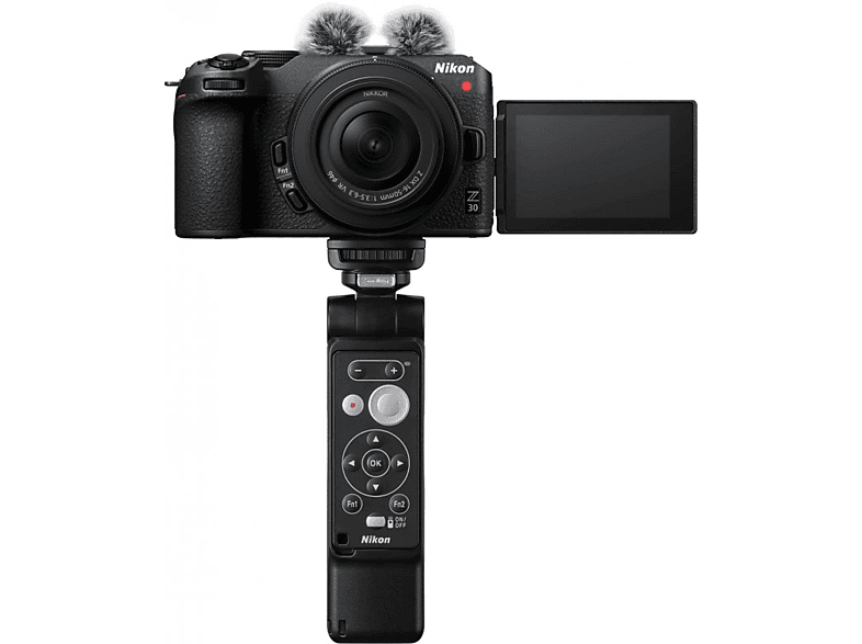 NIKON Z 30 Vlogger Kit Aynasız Fotoğraf Makinesi Siyah_1