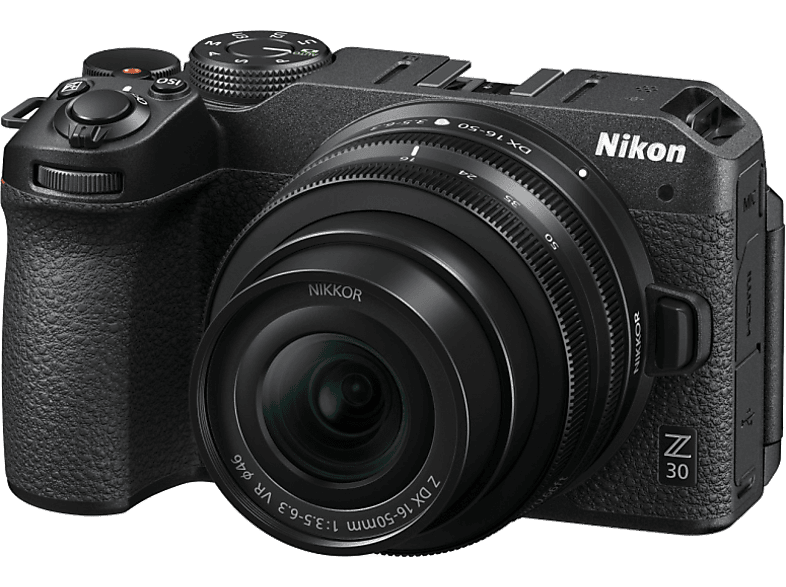 NIKON Z 30 Vlogger Kit Aynasız Fotoğraf Makinesi Siyah