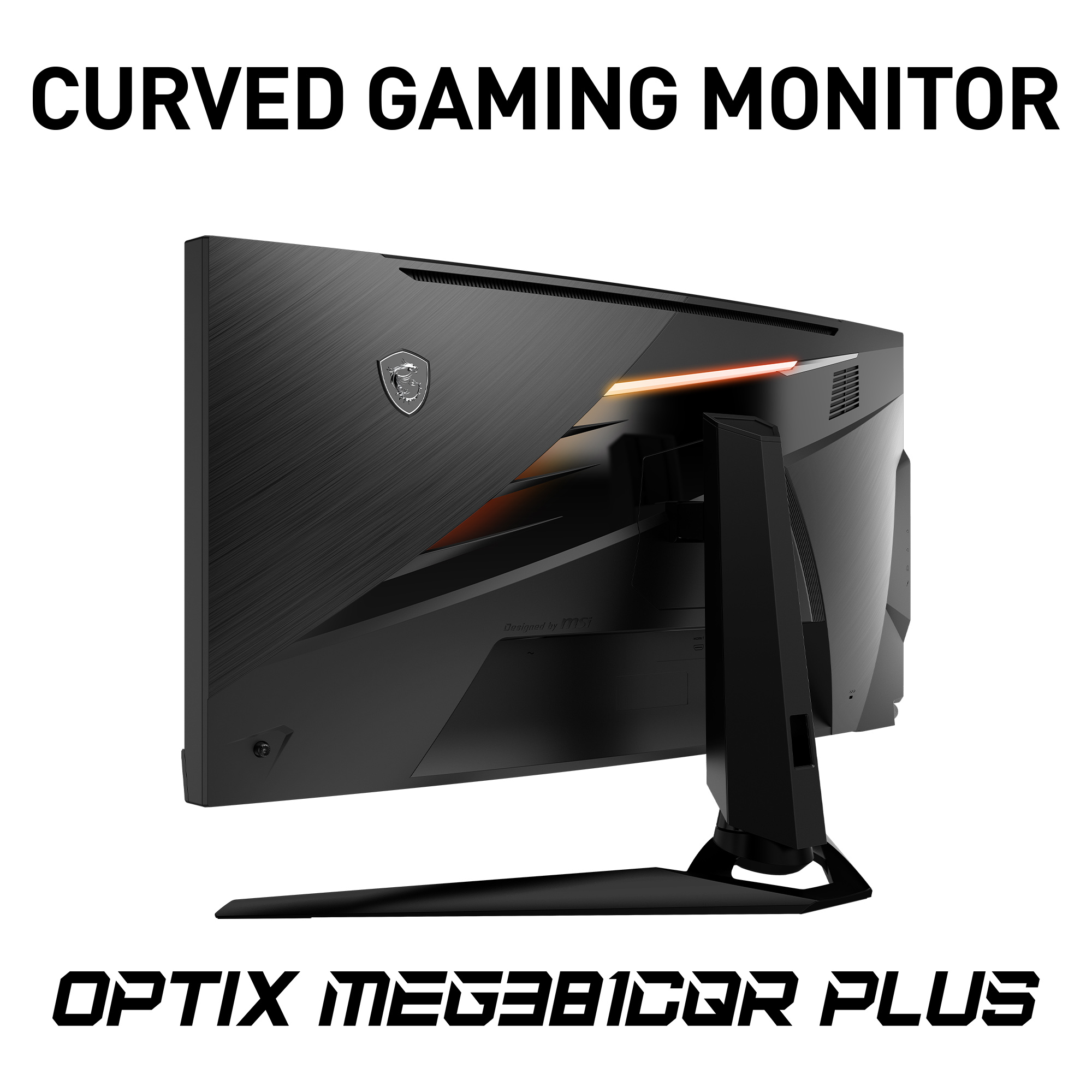 MSI Optix MEG381CQRDE Plus Curved 37,5 Zoll  UWQHD  Gaming Monitor  1 ms Reaktionszeit  