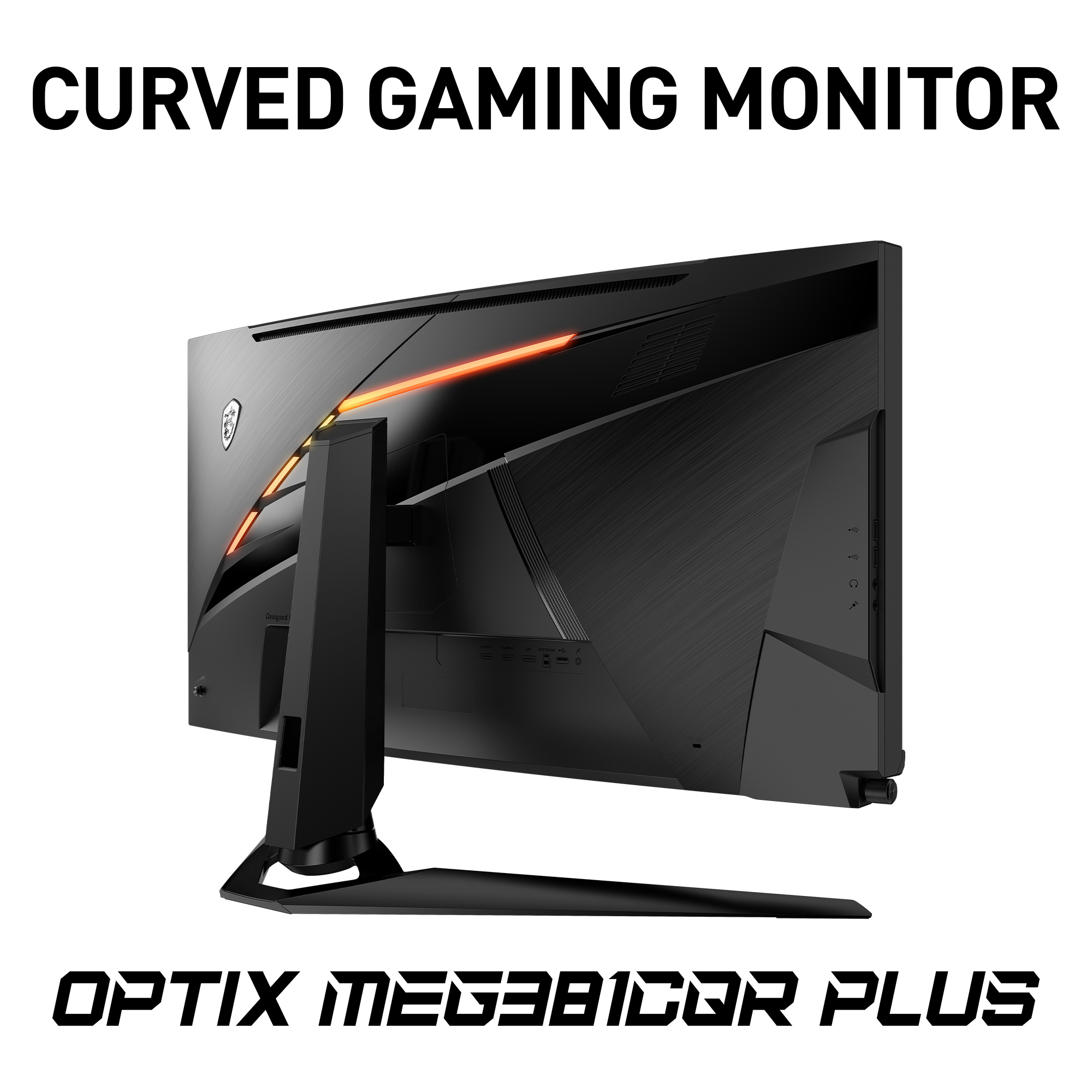MSI Optix MEG381CQRDE Plus Curved 37,5 Zoll  UWQHD  Gaming Monitor  1 ms Reaktionszeit  