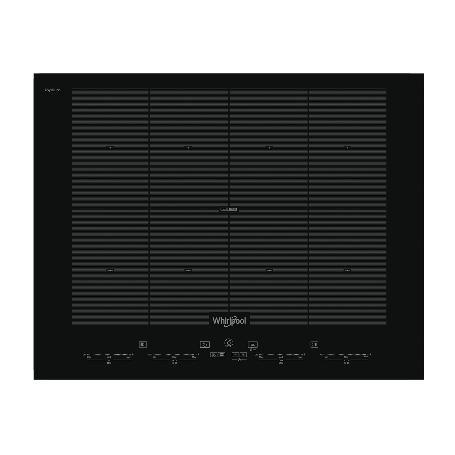 Piano Cottura A Induzione Whirlpool SMO 658C NE, 4 zone cottura, 65 cm x 51