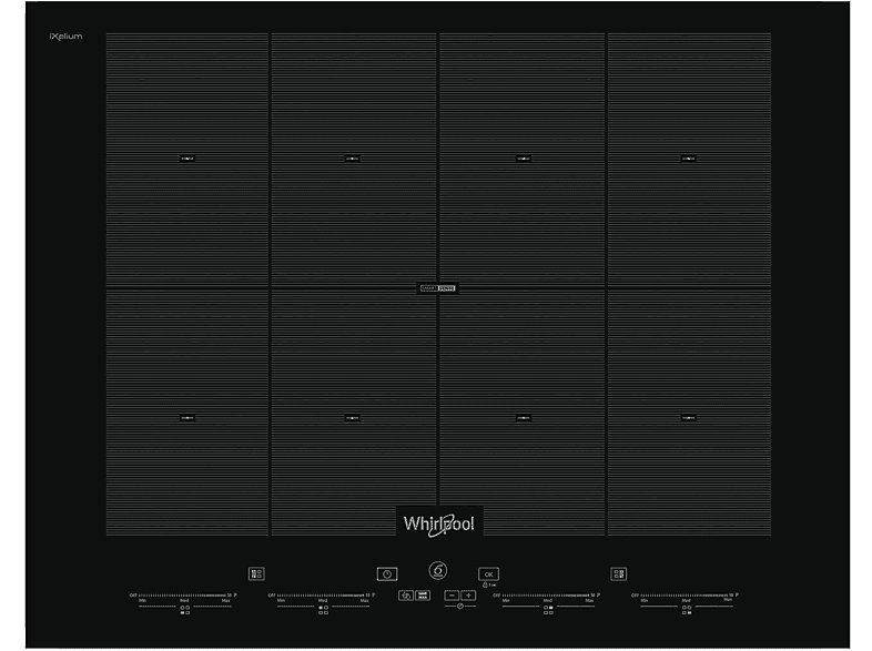 Piano Cottura A Induzione Whirlpool SMO 658C NE, 4 zone cottura, 65 cm x 51