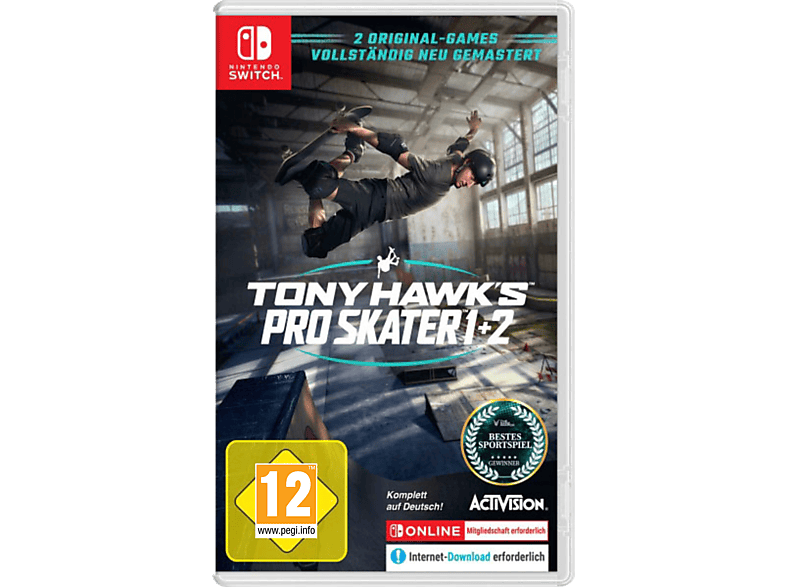 Tony Hawk's Pro Skater 1+2 - Nintendo Switch Deutsch