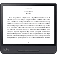 KOBO FORMA REFURBISHED ZWART - 8 inch - 8 GB (ongeveer 6.000 e-books) - Spatwaterbestendig