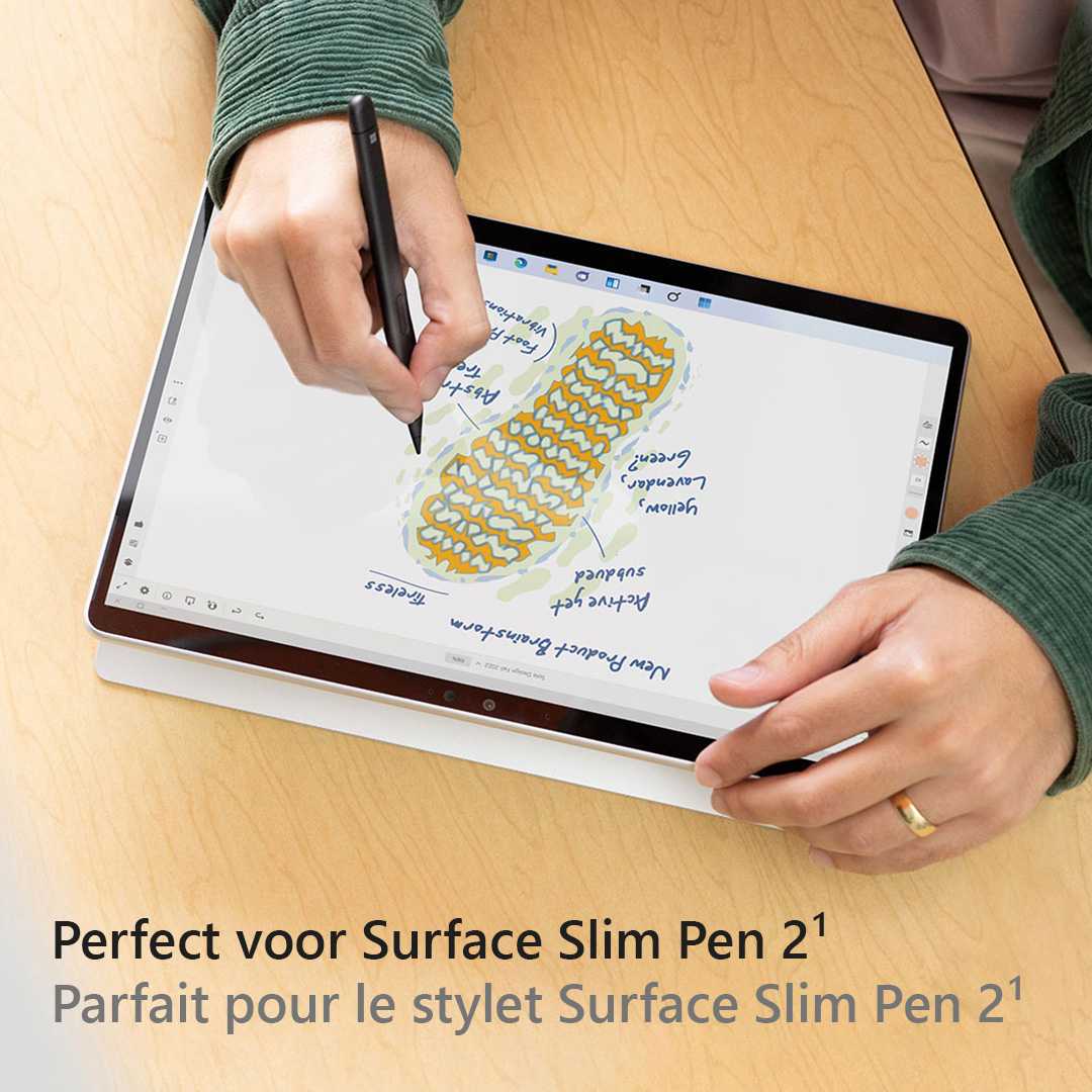 MICROSOFT Surface Pro 9 Intel Core i7-1255U 512 GB 16 GB RAM Wi-Fi Platinum (QIX-00004)