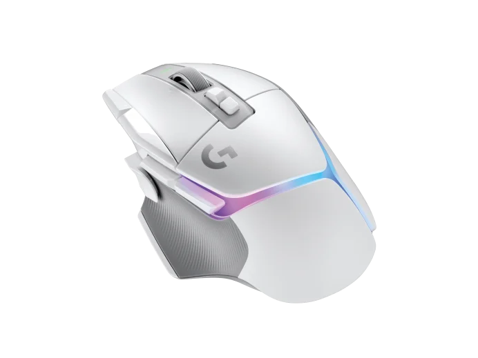 G G502 X Plus Kablosuz HERO 25K Sensörlü RGB Aydınlatmalı Oyuncu Mouse - Beyaz