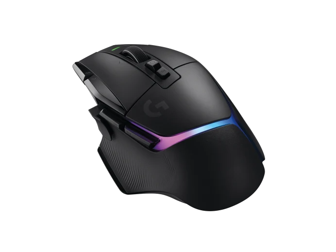 G G502 X Plus Kablosuz Hero 25K Sensörlü RGB Aydınlatmalı Oyuncu Mouse - Siyah