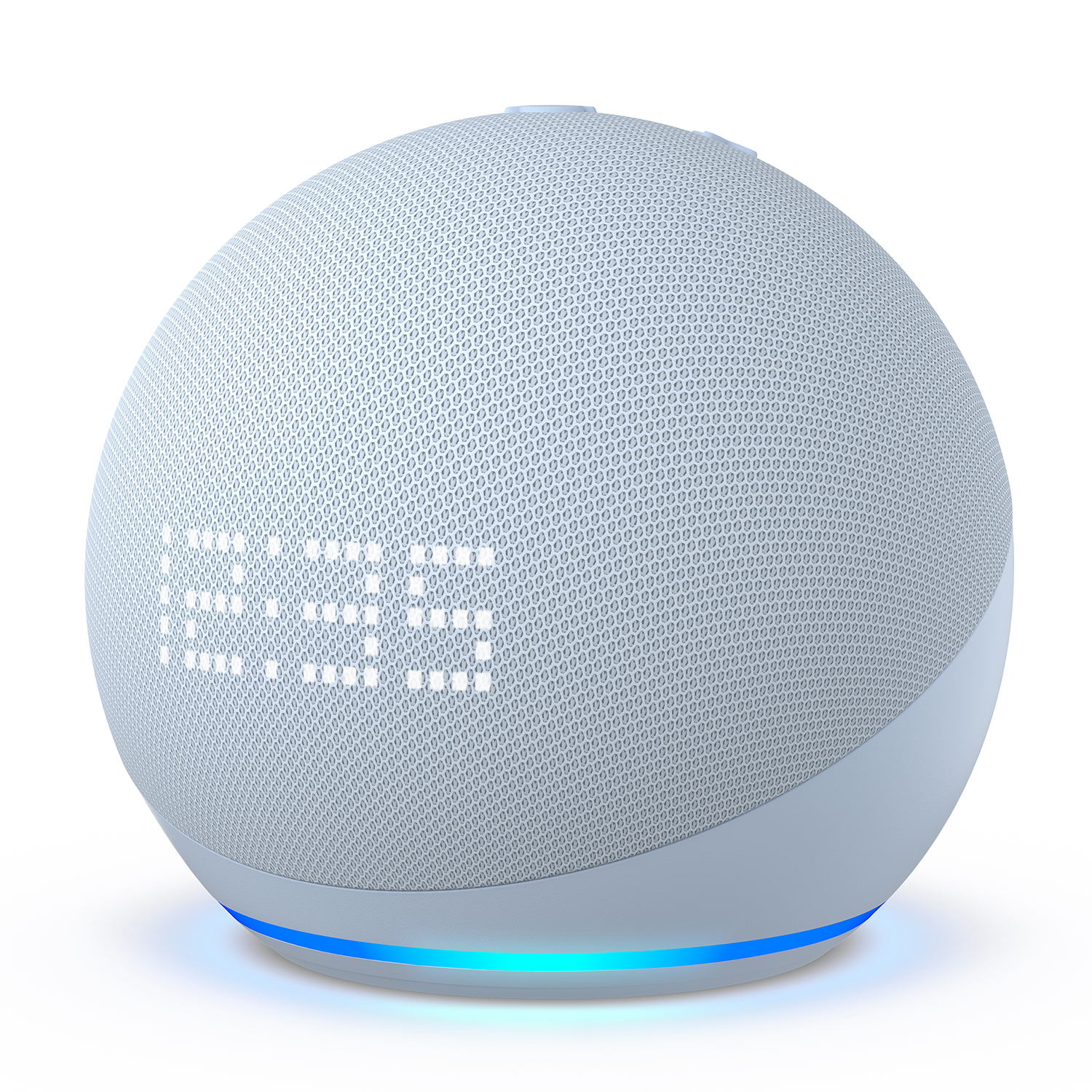 Assistente Vocale Amazon Echo Dot 5 con orologio