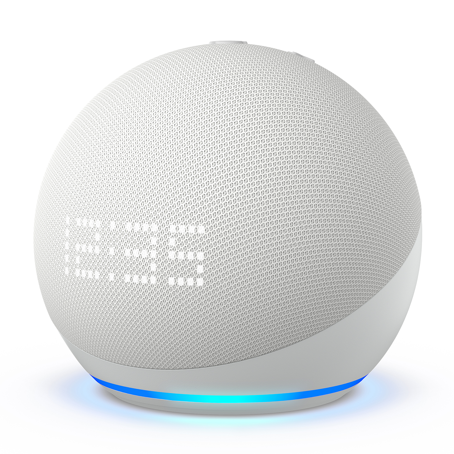 Assistente Vocale Amazon Echo Dot con orologio
