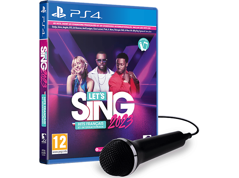 Koch Media Sw Let's Sing 2023 Hits Français Et Internationaux + Microphone Fr PS4
