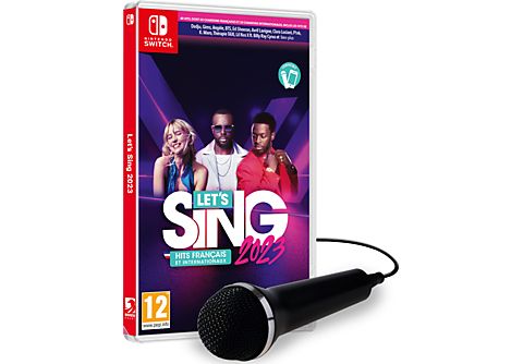 Let's Sing 2023 Hits Français Et Internationaux + Microphone FR Switch