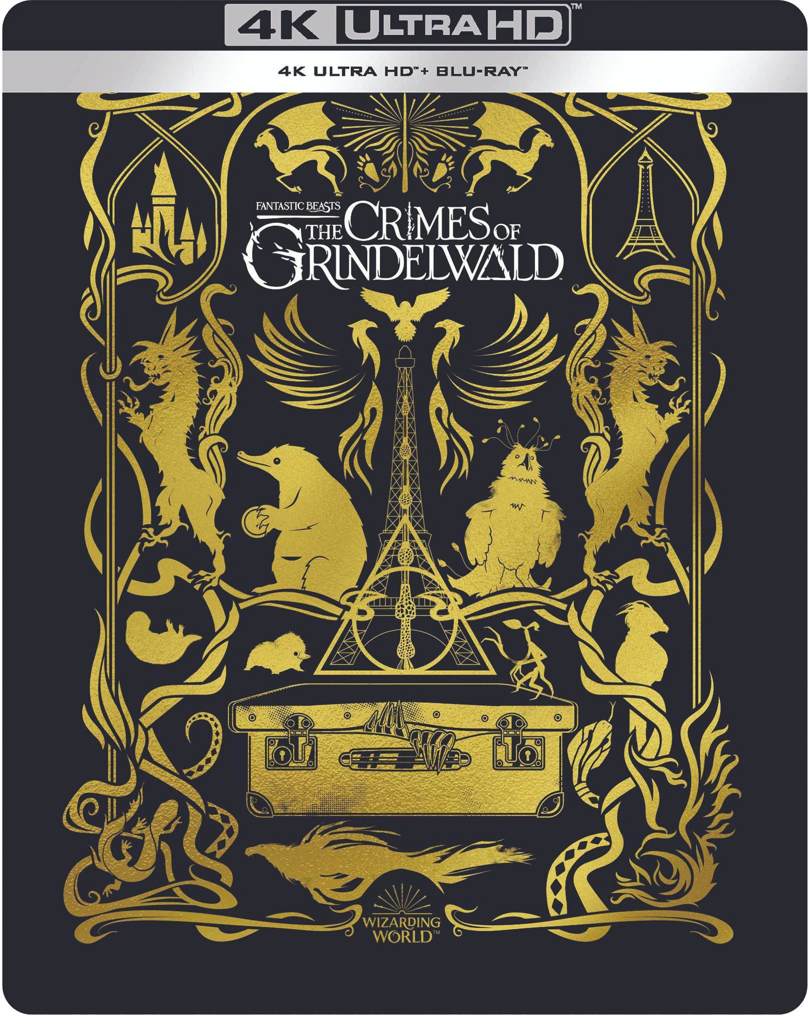 Fantastic Beasts: The Crimes Of Grindelwald (Steelbook) - 4K Blu-ray