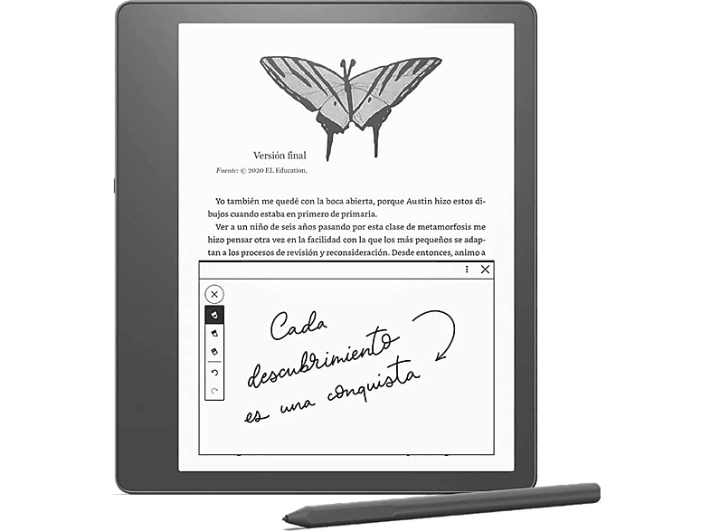REACONDICIONADO B: Notepad -  Kindle Scribe, Para eBook, 10.2, 16  GB, 300 ppp, Wifi, Lápiz básico, Gris tungsteno
