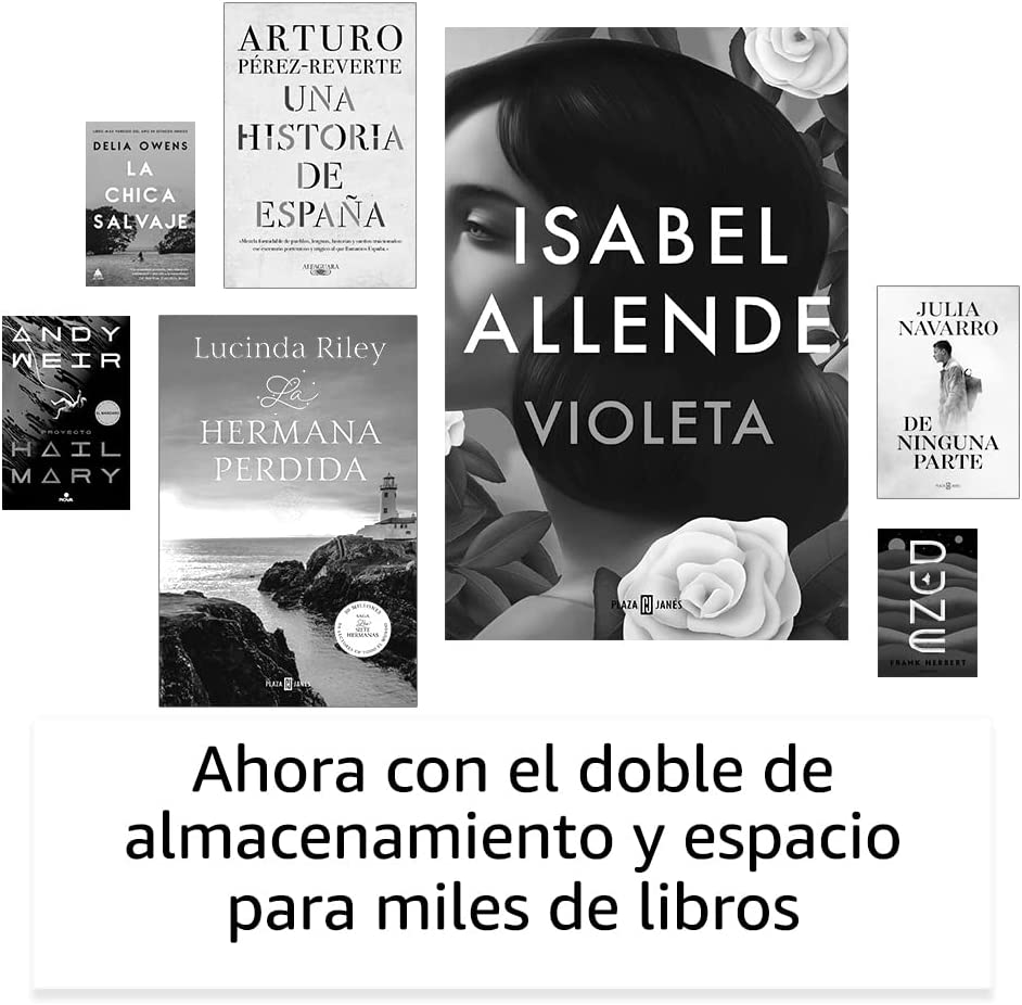 Portadas de libros dispuestas. Incluye títulos como 'Violeta', 'Una Historia de España' y 'Hail Mary'.