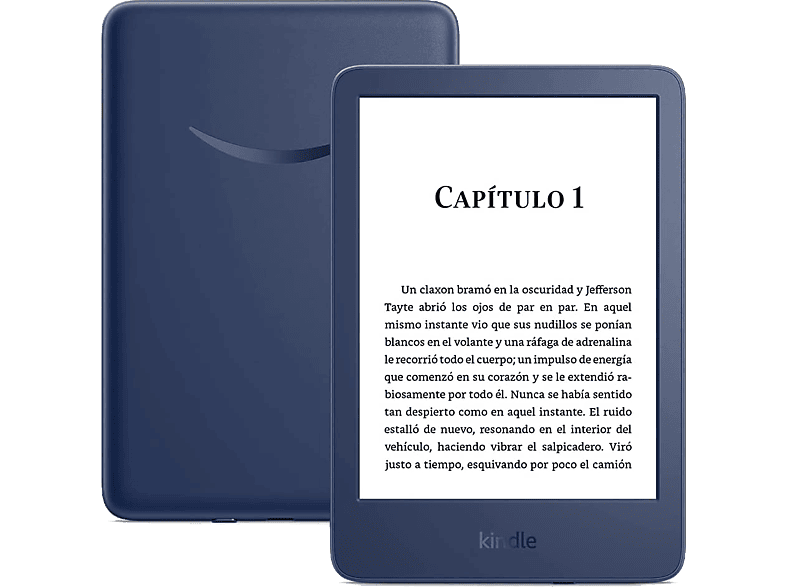 eBook  Kobo Libra 2.7 HD, eBook y AudioBook, 32 GB, Resistente al agua,  Blanco