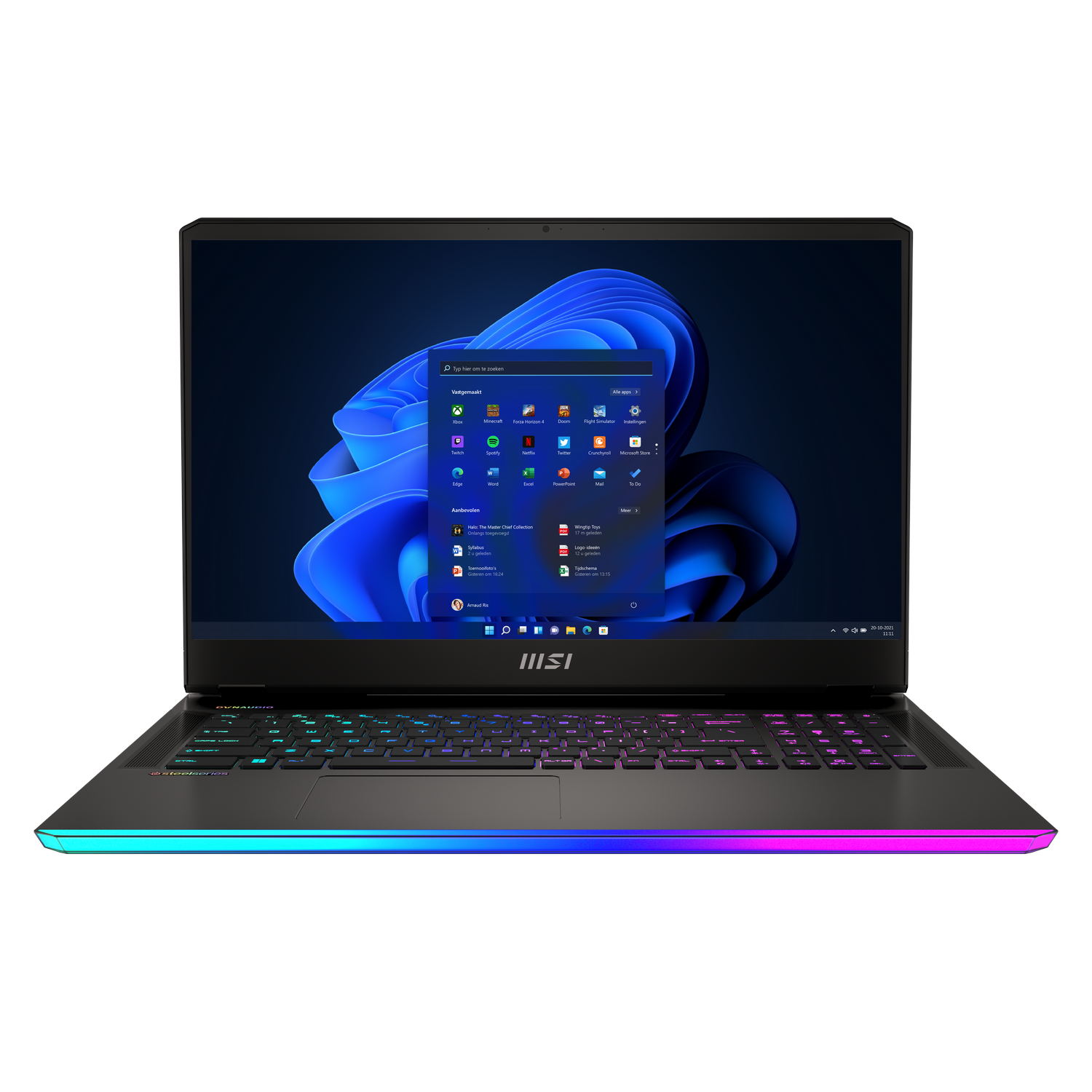 MSI RAIDER GE77HX 12UGS-023NL - 17.3 inch - Intel Core i9 - 32 GB - 2 TB - RTX 3070 Ti