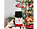 FAMILY CHRISTMAS karácsonyi italos üveg dekor, 3D, hóember, poliészter, 27 x 12 cm (58728B)
