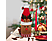 FAMILY CHRISTMAS karácsonyi italos üveg dekor, 3D, rénszarvas, poliészter, 27 x 12 cm (58728C)
