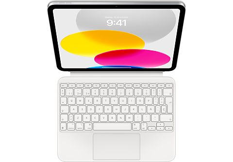 REACONDICIONADO B: APPLE Magic Keyboard, Funda con teclado para el iPad (10.ª generación), Español, Blanco