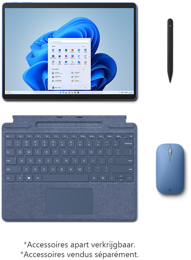 MICROSOFT Surface Pro 9 Intel Core i5-1235U 256 GB 8 GB RAM Wi-Fi  Saphire (QEZ-00038)