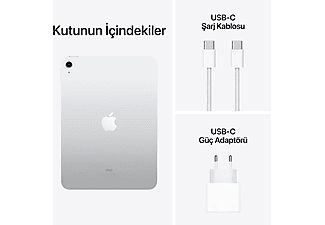 APPLE 10.Nesil iPad 10.9" WIFI 64GB Tablet Gümüş MPQ03TU/A_6