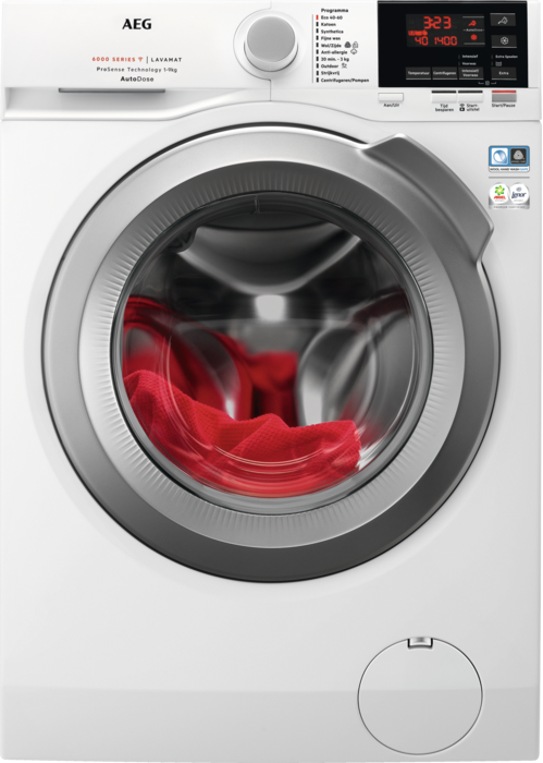 AEG Wasmachine voorlader Autodoos Prosense série 6000 A (L6FBQ94GS)